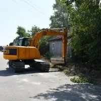 Kopanie row&oacute;w w Przybysławicach (gm. Kozł&oacute;w)
