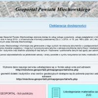 Geoportal Powiatu Miechowskiego