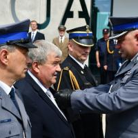 Święto Policji Miech&oacute;w 2019 - Złoty Medal Związku dla starosty Jacka Kobyłki