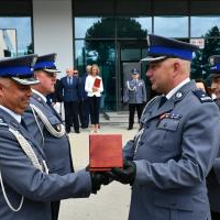 Święto Policji Miech&oacute;w 2019 - medale okolicznościowe Związku dla komendant&oacute;w KPP Miech&oacute;w