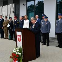 Święto Policji Miech&oacute;w 2019 - życzenia i gratulacje starosty powiatu miechowskiego Jacka Kobyłki