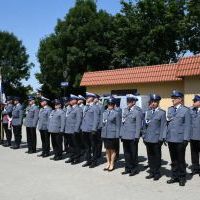 Święto Policji 2023 Miech&oacute;w - funkcjonariusze KPP Miech&oacute;w