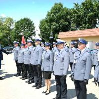 Święto Policji 2023 Miech&oacute;w - awanse na wyższe stopnie