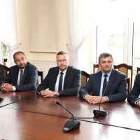 Zarząd Powiatu Miechowskiego i radni - wojewódzki i powiatowy