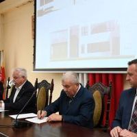 Podpisanie umowy na dofinansowanie budowy łącznika Zespołu Szkół Nr 1 w Miechowie