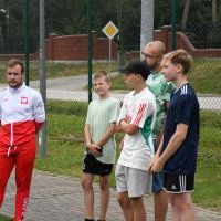 Młodzież podziwia Reprezentację Polski w Blind Footballu
