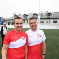 Kacper Domagała (po lewej) z Wierzbicy w Reprezentacji Polski 