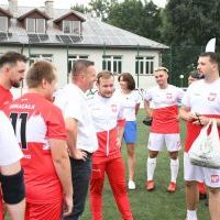 Wicestarosta Paweł Osikowski z Reprezentacją Polski w Blind Footballu