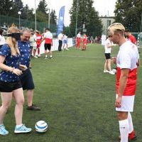 Trening otwarty w Blind Footballu w Racławicach