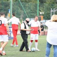 Naczelnik Leonard Mazur przekonał się jak trudną dyscypliną jest Blind Football