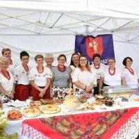 Dożynki Powiatowe Przybysławice 2023 - stoisko Gminy Słabosz&oacute;w