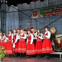 Dożynki Powiatowe Przybysławice 2023 - występ reprezentacji Gminy Racławice