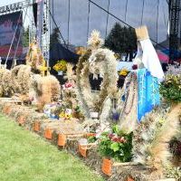 Dożynki Powiatowe Przybysławice 2023 - wieńce dożynkowe