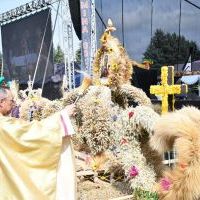 Dożynki Powiatowe Przybysławice 2023 - poświęcenie wieńców