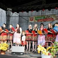 Dożynki Powiatowe Przybysławice 2023 - tradycyjne przyśpiewki reprezentacji Gminy Gołcza