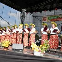 Dożynki Powiatowe Przybysławice 2023 - dożynkowe śpiewy reprezentacji Gminy Gołcza