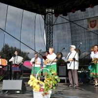 Dożynki Powiatowe Przybysławice 2023 - występ reprezentacji Gminy Kozłów