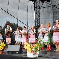 Dożynki Powiatowe Przybysławice 2023 - występ reprezentacji Gminy Charsznica