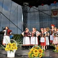 Dożynki Powiatowe Przybysławice 2023 - występ reprezentacji Gminy Książ Wielki