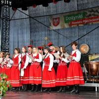 Dożynki Powiatowe Przybysławice 2023 - występ reprezentacji Gminy Racławice