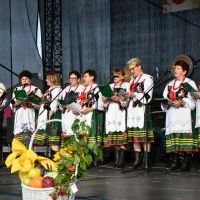 Dożynki Powiatowe Przybysławice 2023 - występ reprezentacji Gminy Słaboszów