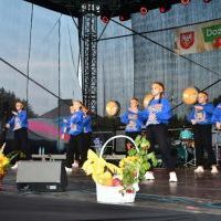 Dożynki Powiatowe Przybysławice 2023 - grupa taneczna BiOAK Gołcza