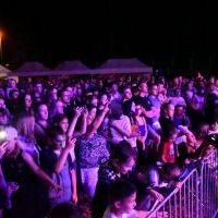 Dożynki Powiatowe Przybysławice 2023 - entuzjastyczne przyjęcie gwiazdy wieczoru