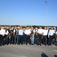 Motocykliści z Klubu Gryf Miechów uświetnili otwarcie S7 w Moczydle