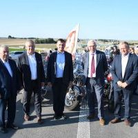 Samorządowcy Powiatu Miechowskiego tuż przed otwarciem S7 w Moczydle