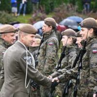 Przysięga 11 MBOT - do WOT-u wstąpiły r&oacute;wnież pracownice cywilne terytorials&oacute;w