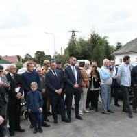 Wiadukt w Uniejowie Rędziny - otwarcie z udziałem samorządowc&oacute;w i mieszkańc&oacute;w Powiatu Miechowskiego