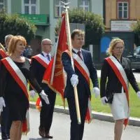 Święto WP Miech&oacute;w 2019 - przemarsz przez Rynek w Miechowie