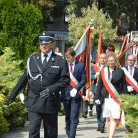 Święto WP Miech&oacute;w 2019 - wejście pod Pomnik z Orłem