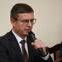 Krzysztof Gajos, dyr. Liceum Og&oacute;lnokształcącego w Miechowie