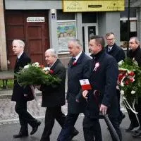 11 listopada 2023 w Miechowie - włodarze samorząd&oacute;w