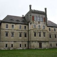 Zamek w Książu Wielkim - widok od tyłu