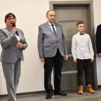 Artyści występujący na otwarciu biblioteki w Dziaduszycach