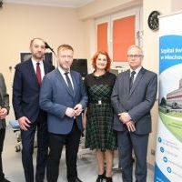 Dyr. miechowskiego szpitala z samorządowcami Powiatu Miechowskiego