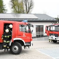 OSP Falni&oacute;w i Bukowska Wola pod Wydziałem Komunikacji w Miechowie
