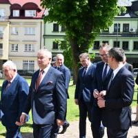 Miechowskie Święto Uchwalenia Konstytucji 3 Maja - włodarze samorządów powiatu oraz gminy i miasta