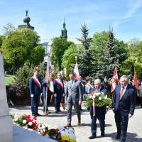 Miechowskie Święto Uchwalenia Konstytucji 3 Maja - delegacja Powiatu Miechowskiego