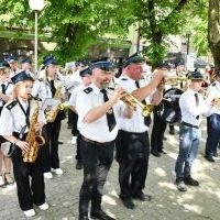 Miechowskie Święto Uchwalenia Konstytucji 3 Maja - Wiązanka Pieśni Żołnierskich zagrana na koniec uroczystości