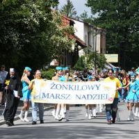 Pola Nadziei 2023/2024 - przemarsz ul. Jagiellońską w Miechowie