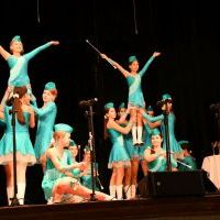 Pola Nadziei 2023/2024 - Mażoretki ze Skalbmierza pokazały swoje umiejętności