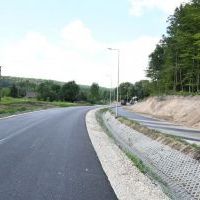 Zmienił się krajobraz drogowy na odcinku Zygmuntów - Opacz