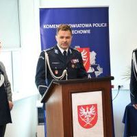 Insp. Maciej Kubiak żegna dotychczasowego i wita nowego komendanta KPP Miech&oacute;w