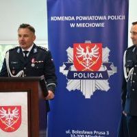 Insp. Jacek Cholewa deklaruje wysoki poziom służby w KPP Miech&oacute;w