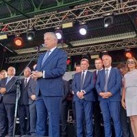 Małopolskie Dni Kapusty 2024 - Starosta Powiatu Miechowskiego Krzysztof Świerczek
