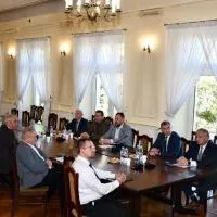 Spotkanie starost&oacute;w z burmistrzami i w&oacute;jtami