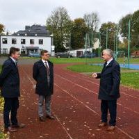 Przekazanie terenu pod budowę Hali Sportowej